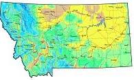 Montana in Maps