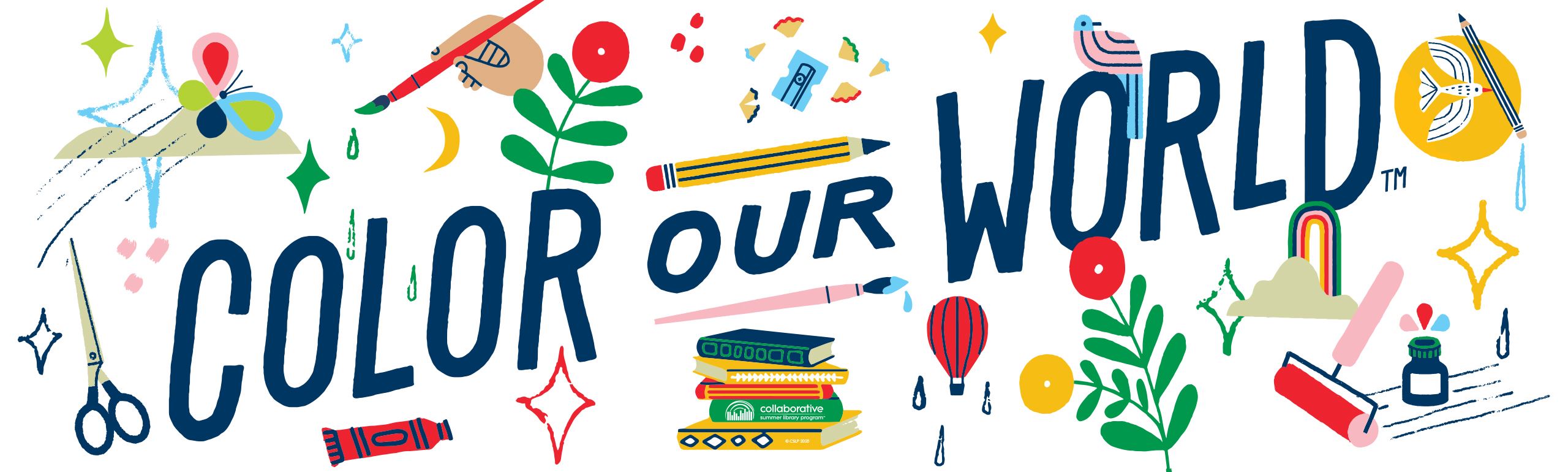 Color Our World Banner